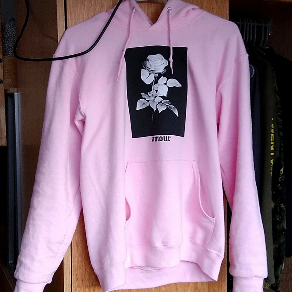 Pastel Pink Aesthetic Hoodie